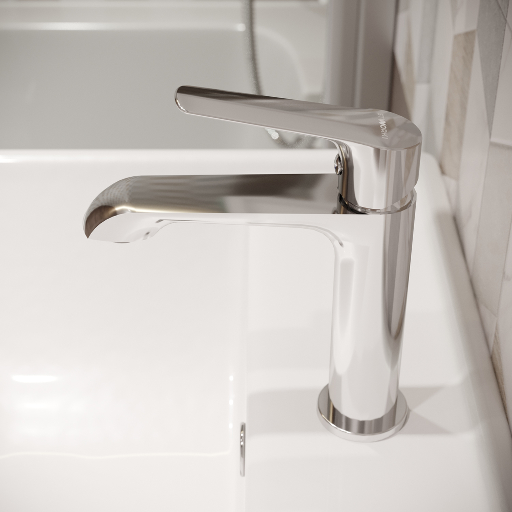 Смеситель для раковины STWORKI Хельсингборг S18010CR хром