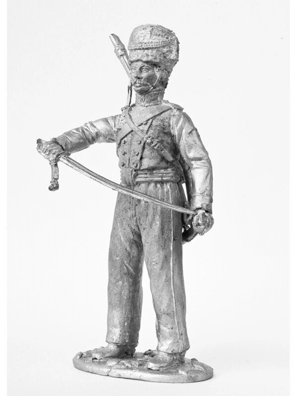 Оловянный солдатик Казак эскадрона Скаржинского, 1812-14 гг.