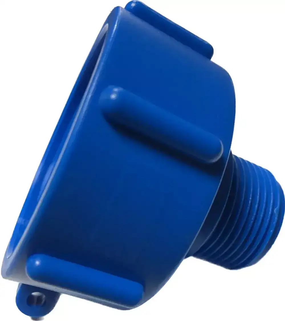 Крышка крана еврокуба внутренняя резьба S60x6 и наружная резьба 1"