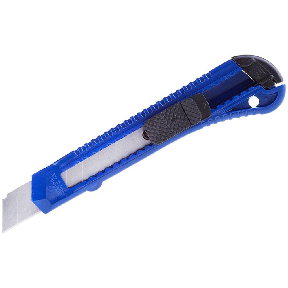 Нож канцелярский 18мм, Спейс, ассорти, 1шт