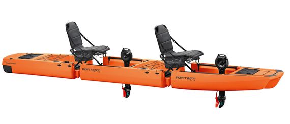 Модульный разборный каяк KingFisher Tandem