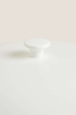 ZARA HOME СУПНИЦА ИЗ ТОНКОГО ФАРФОРА, БЕЛЫЙ