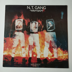Винтажная виниловая пластинка LP N.T. Gang Wam Bam (Germany 1988) 45 RPM Maxi Single