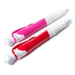 Ручка сувенирная шариковая, автоматическая Alingar "Реклама Alingar", 1,0 мм, синяя, (длина 42 см), цветной пластиковый корпус, пакет с европодвесом