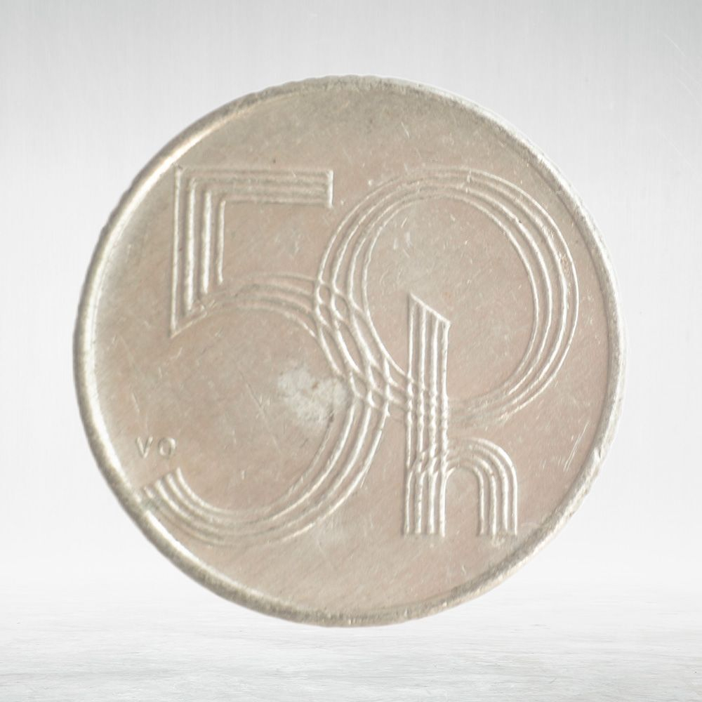 Czech Republic, 50 Haléřů, 1993, VF