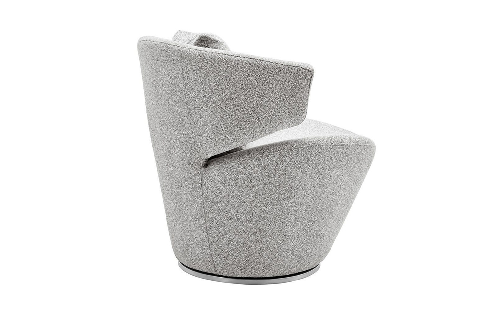 Кресло вращающееся CRS22 серый OTE CHICO 21