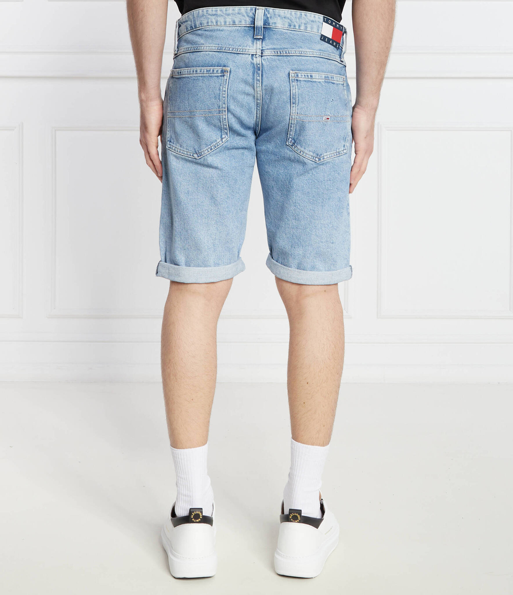 Джинсовые шорты RONNIE Tommy Jeans - голубой(DM0DM19154)