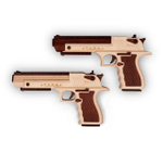 Пистолет DESERT EAGLE от TARG - деревянный конструктор легендарного пистолета американский орел, сборная модель, 3d пазл, оружие