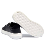 Кожаные кроссовки Calvin Klein Jeans - черный(YM0YM01253)