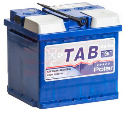 АКБ 6СТ-60.0 TAB Polar (обратная полярность) (ПОД ЗАКАЗ)