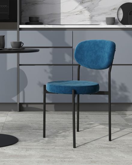 Стул Бриф SN велюр синий