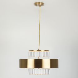 Люстра Rivoli   1051-306 6 х Е14 40 Вт хрусталь