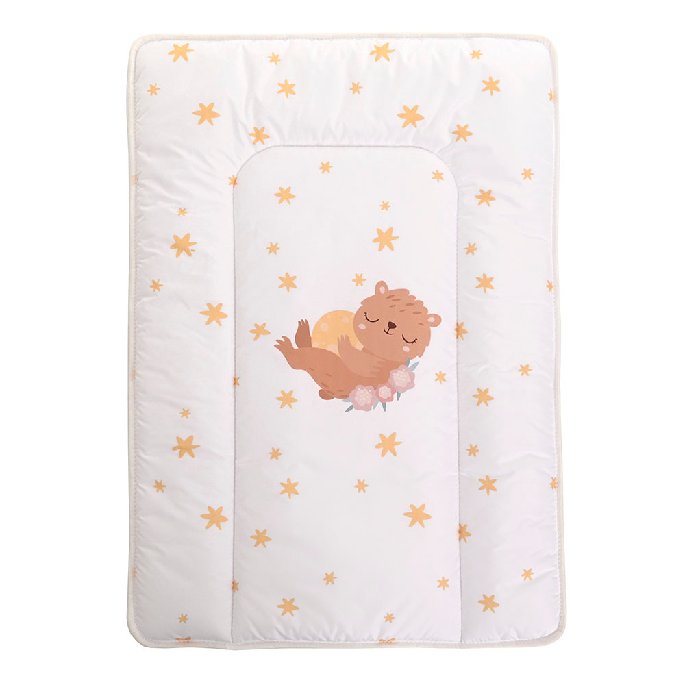 BAMBOLA Матрасик для пеленания Люкс Мишка (70*50 см)