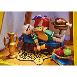 Playmobil - Астерикс: палатка командира с генералами 71015
