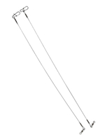 Поводок для рыбалки Saikyo Titan 1x1 STO2514, 14кг/25см, 2 штуки в комплекте