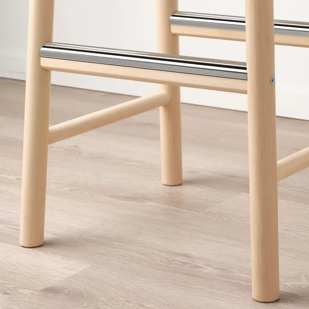 Барный стул - IKEA  RÖNNINGE/RONNINGE /РЁННИНГЕ  ИКЕА, 39х44х75 см ,  береза