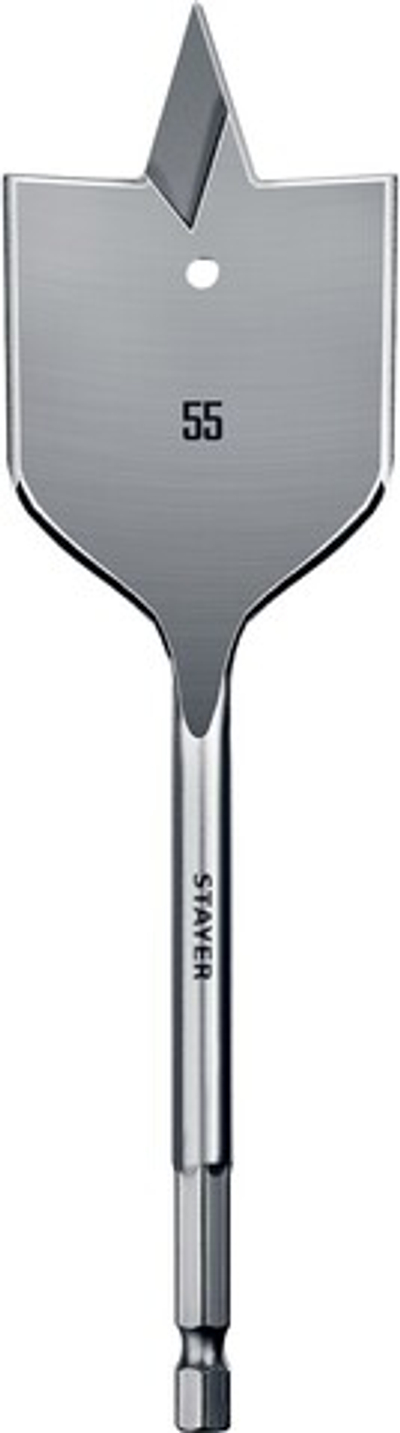 STAYER Flat, 55 x 152 мм, перовое, cверло по дереву (2950-55)