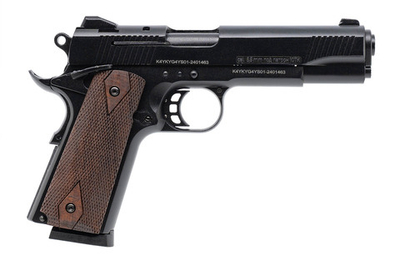 Пистолет сигнальный K 1911 KURS кал. 5,5мм под патрон 10ТК classic черный