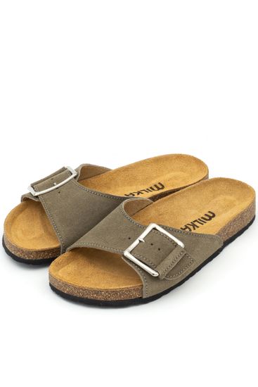 «Emma» | Женские сандалии ( оливковый)