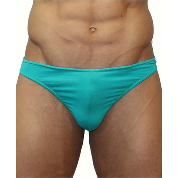 Мужские трусы стринги бирюзово-зеленые Romeo Rossi Dream String RR1005-7