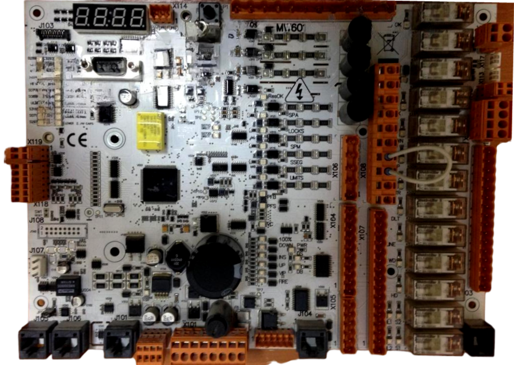 Плата главного контроллера MW601C00Z METRON.