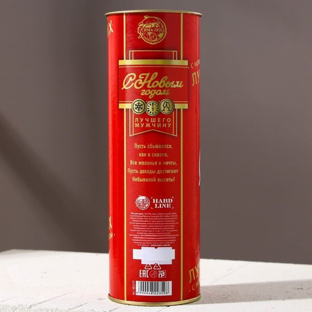 Мужской гель для душа «С Новым годом» с ароматом свежести - 250 мл.