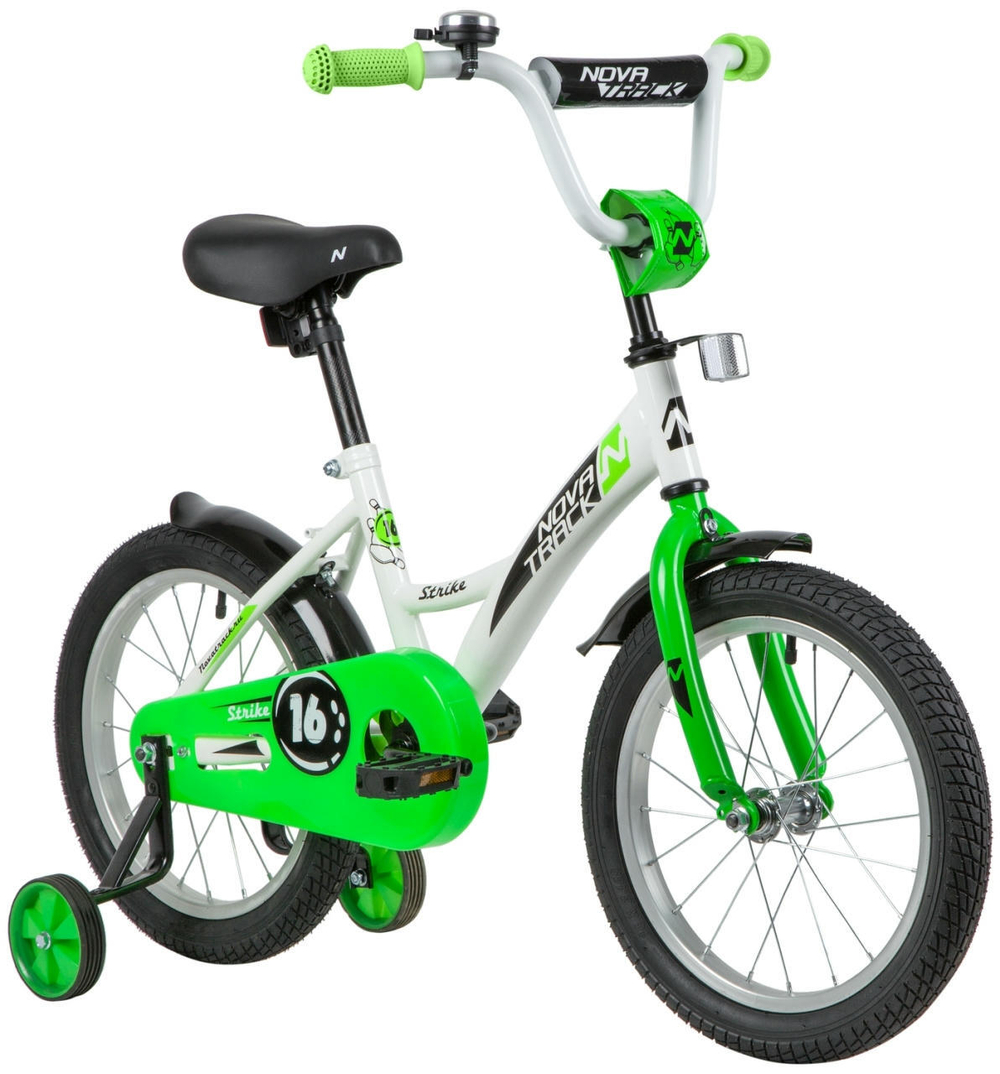Детский велосипед Novatrack Strike 16" (2020)