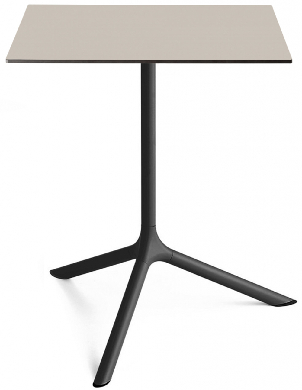 Стол ламинированный обеденный складной Scab Design Tripe Maxi Folding, черный, тортора