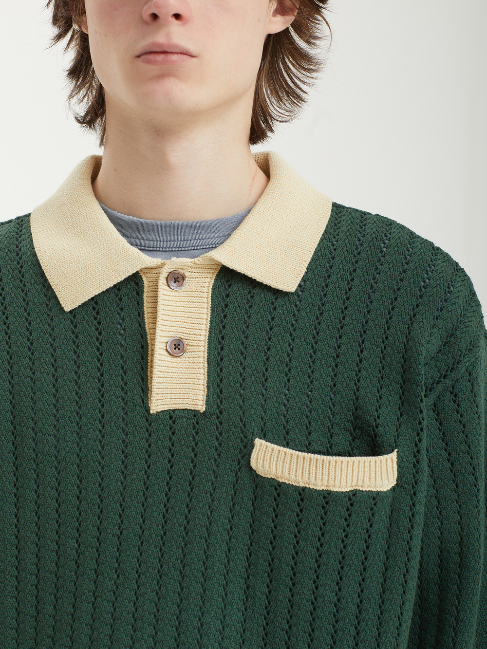 Мужской Свитер Obey Jasper Polo