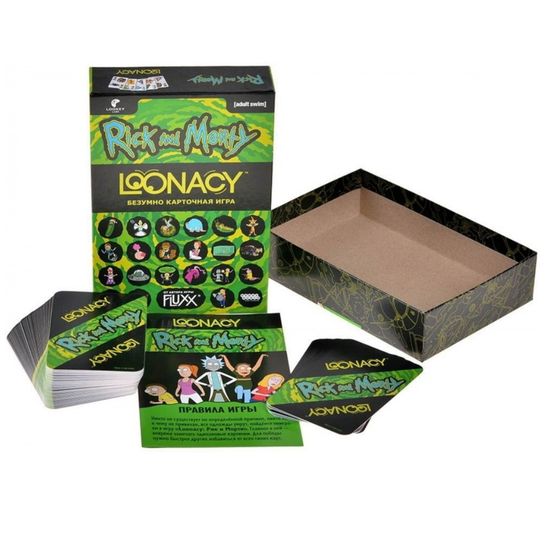 Настольная игра Loonacy: Рик и Морти