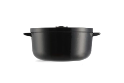 KitchenAid Чугунная кастрюля 22 см 3,3 л черная