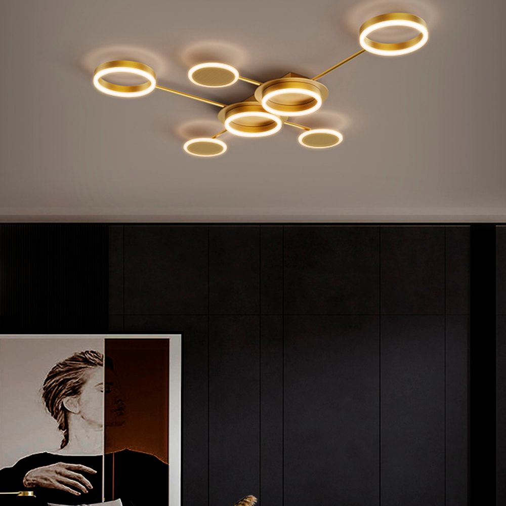 Потолочный Светильник Aldan L75 Brass By Imperiumloft