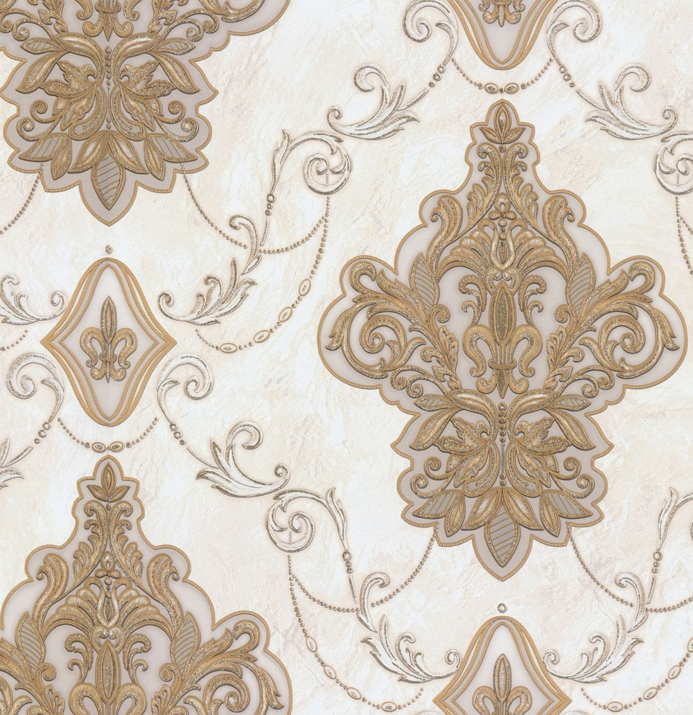 Обои виниловые PL72174-29 PALITRA LIFE Женева, орнамент, размер 1.06 х 10.05 м