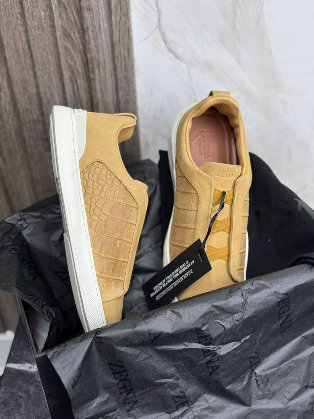 Кеды Zegna