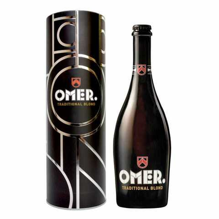 Пиво в Подарочной Упаковке Омер Блонд / Omer Traditional Blond - 0.75л