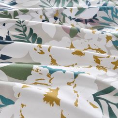 Монпелье (зеленый) КПБ сатин Евро 4н