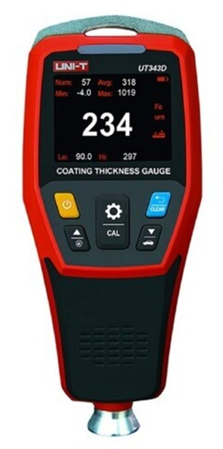 Толщиномер UNI-T UT343D лакокрасочных покрытий 13-1098