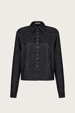 БЛУЗА ИЗ ПРИНТОВАННОГО ШЕЛКА