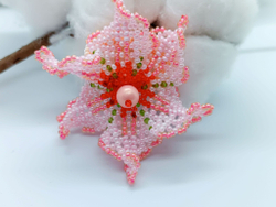 Резинка из бисера Ручной работы, цветочек