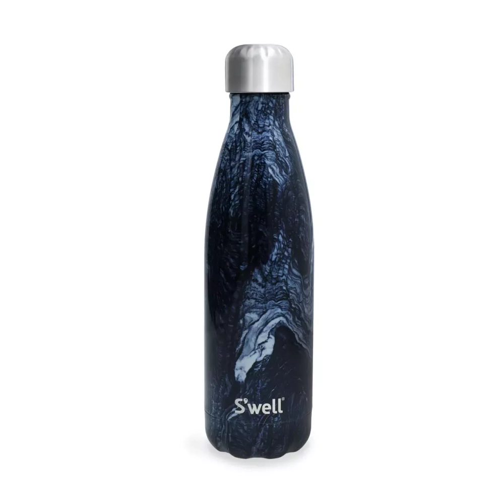 Kitchen Craft - S&#39;well Термобутылка 500 мл с азуритовым мрамором / артикул   10017-H20-60740E  / GTIN 5057982096403