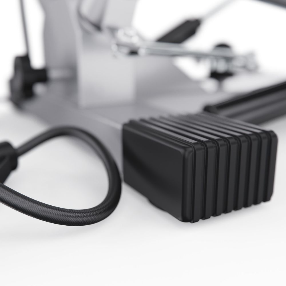 Большой поворотный степпер DFC X-STEPPER с эспандерами