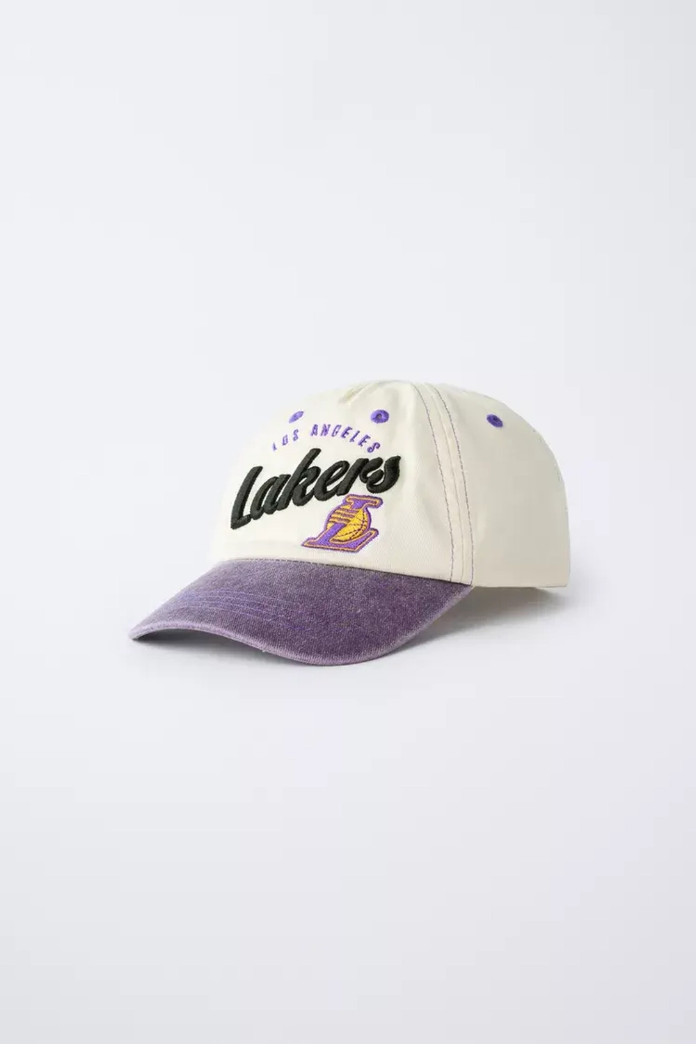 ZARA КЕПКА С НАШИВКАМИ NBA ©, СИРЕНЕВЫЙ