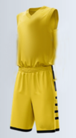 Баскетбольная форма желтая 241