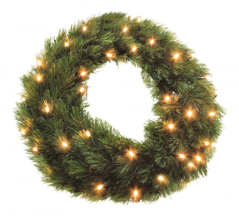 Венок 60 см Triumph Tree Лесная красавица 72 лампы Голландия