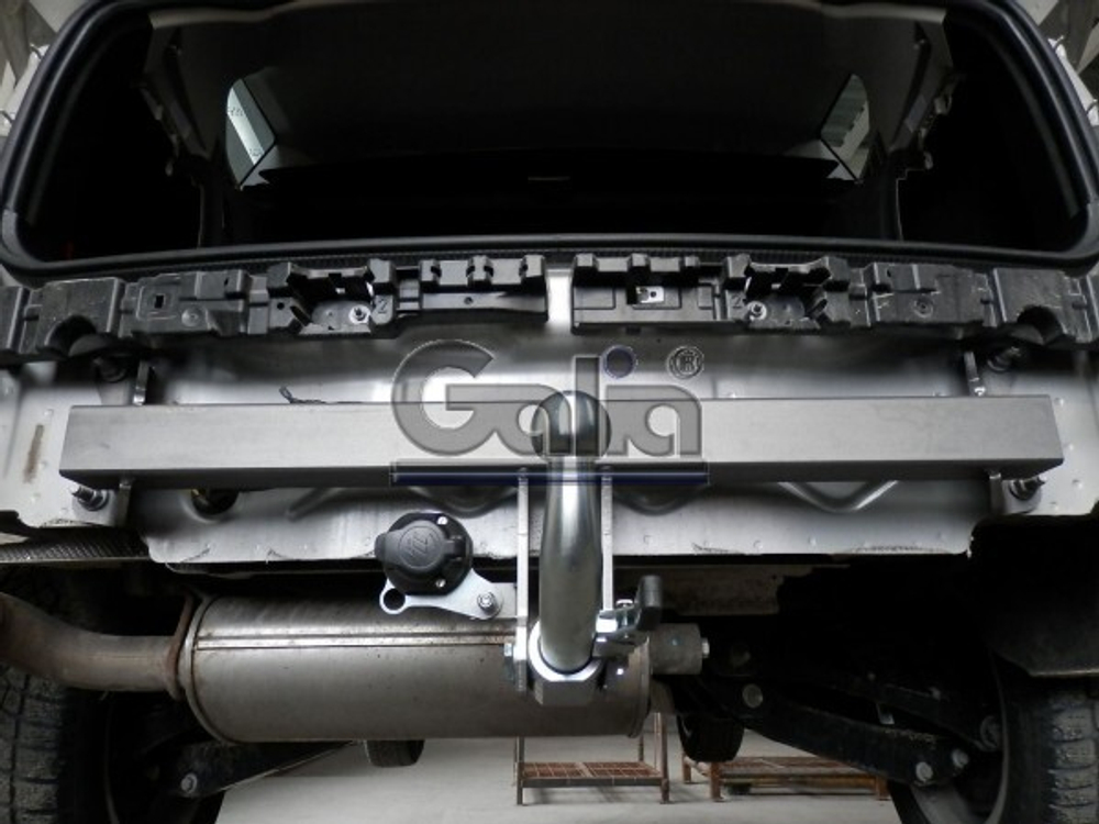 Фаркоп оцинкованный Galia B019A для BMW X3 2010-2017, X4 2014-2018(паспорт и сертификат в комплекте)(без электрики)
