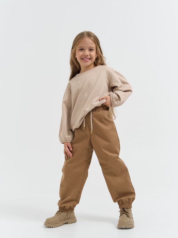 Брюки демисезонные свободного кроя 