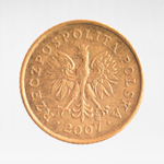 Poland, 1 Grosz, 2007, VF