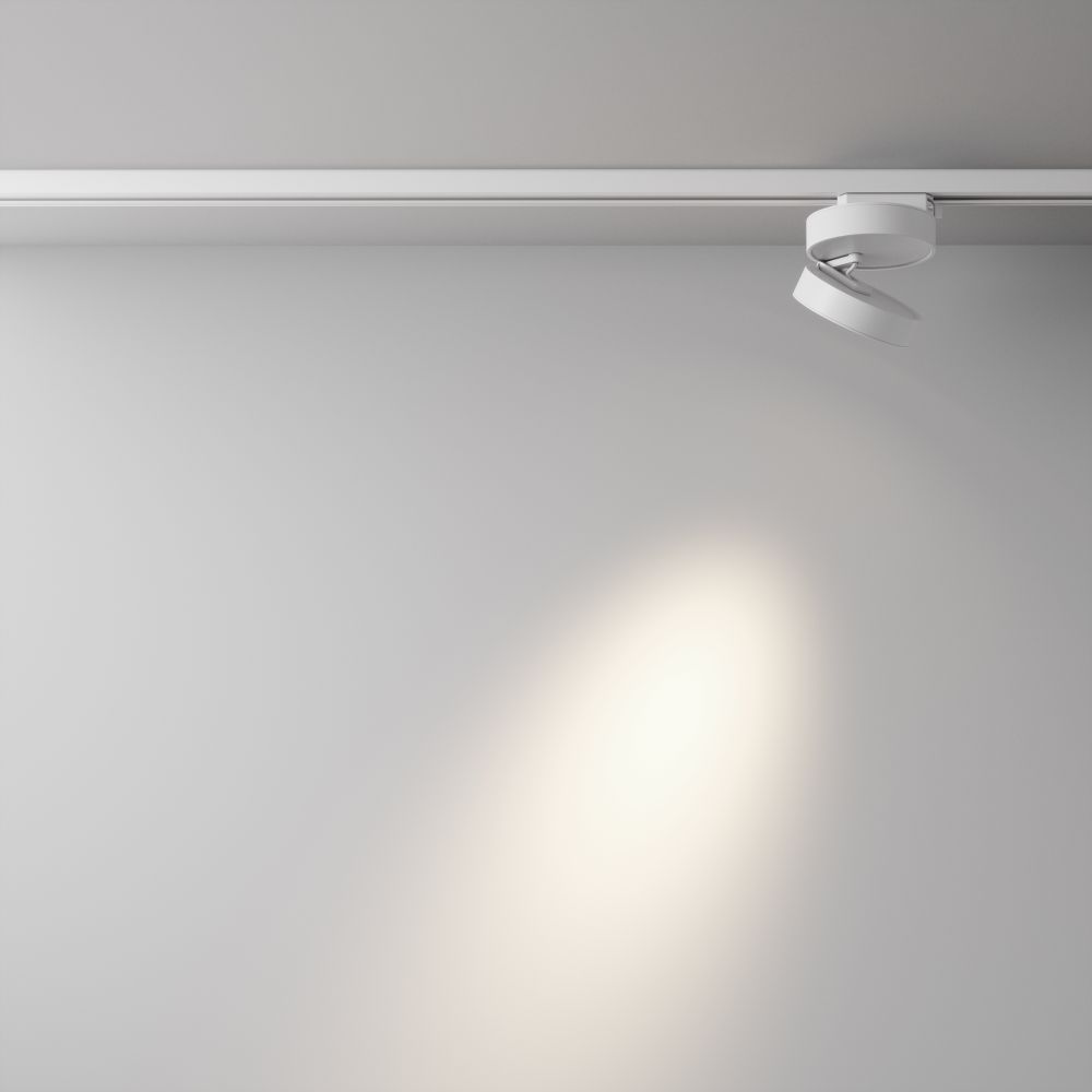 Трековый светильник для однофазного шинопровода светодиодный Maytoni Unity Magic TR006-1-12W3K-W4K
