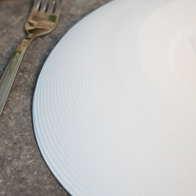 Тарелка подстановочная 26,5см Атлантис, опаловое стекло, MILLIMI