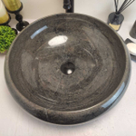 Раковина из мрамора Donut Black Big DM-60645 50*50*15
